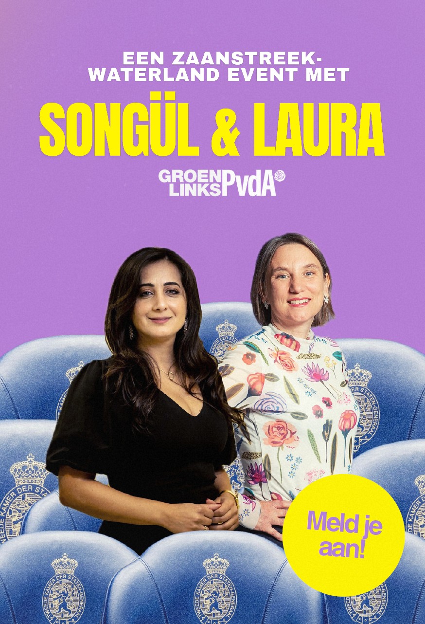 Songül en Laura in de Tweede Kamer